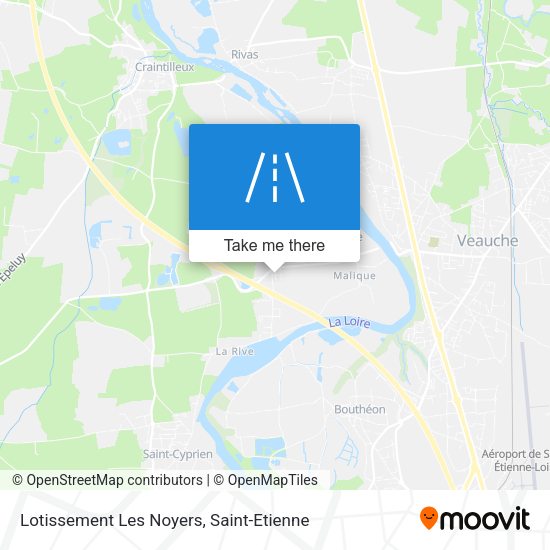 Lotissement Les Noyers map