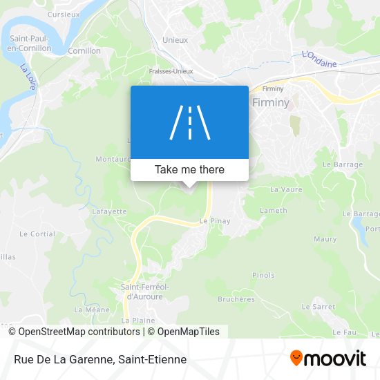 Rue De La Garenne map