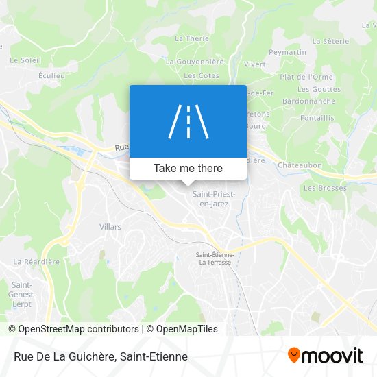 Rue De La Guichère map