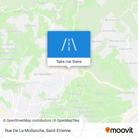 Rue De La Mollanche map