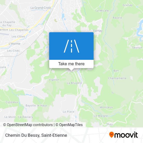 Chemin Du Bessy map