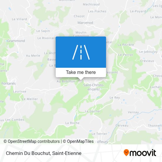 Chemin Du Bouchut map