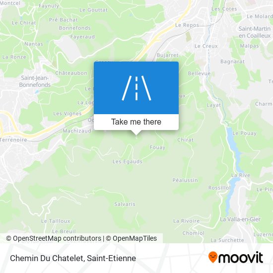 Chemin Du Chatelet map