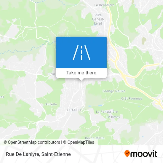 Rue De Lanlyre map
