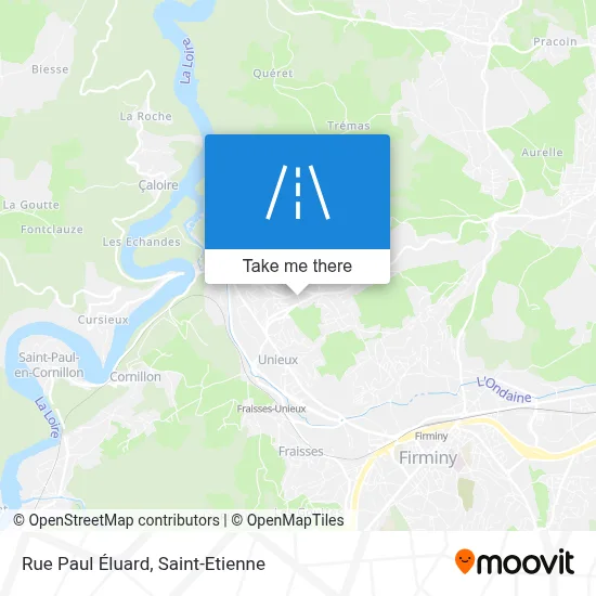 Rue Paul Éluard map