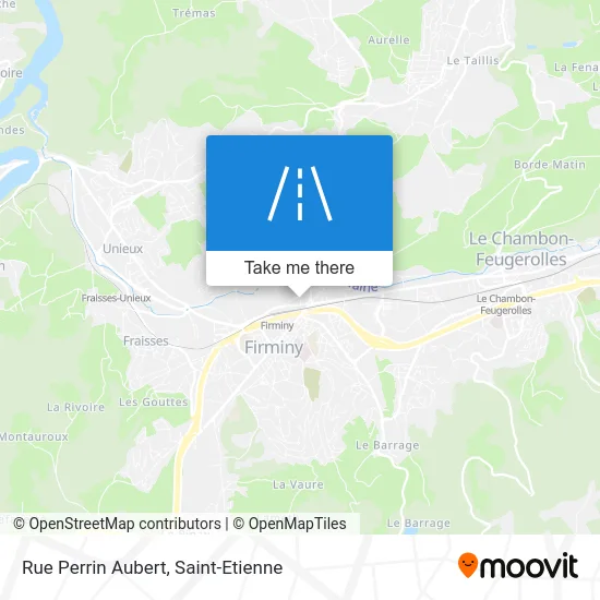 Rue Perrin Aubert map