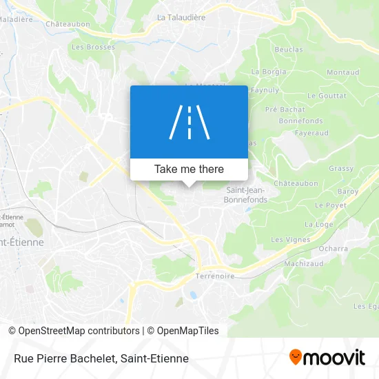 Rue Pierre Bachelet map