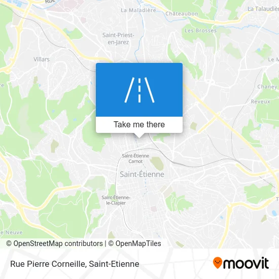 Rue Pierre Corneille map