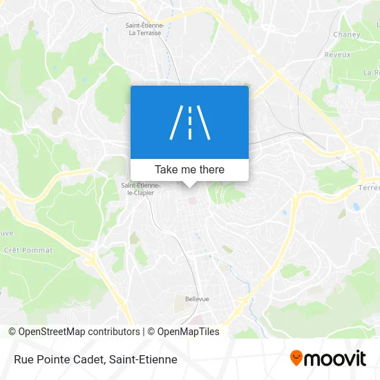 Rue Pointe Cadet map