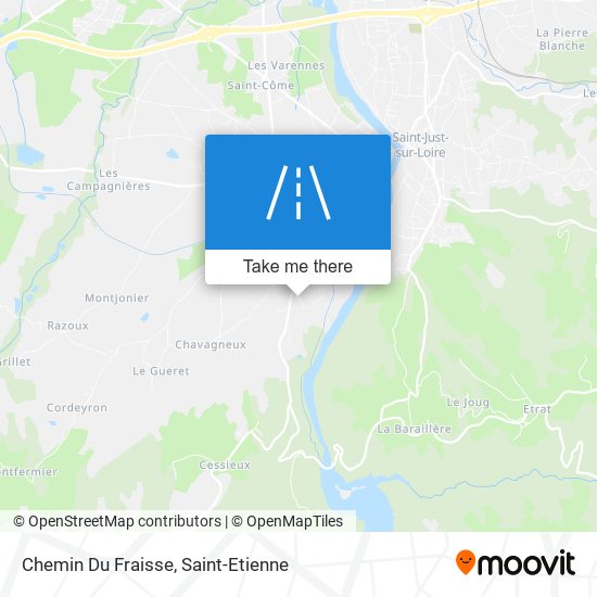 Chemin Du Fraisse map