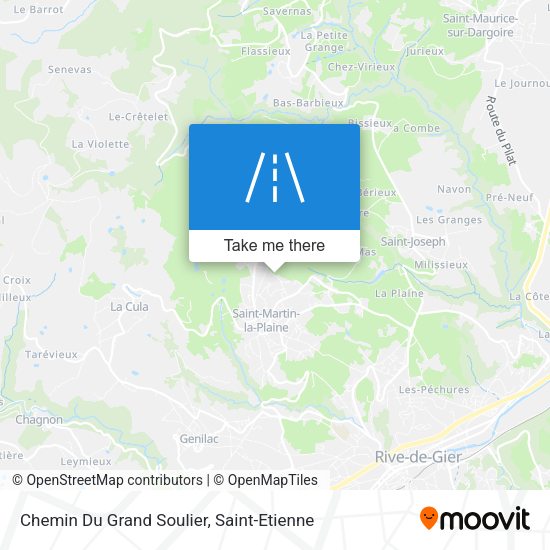 Chemin Du Grand Soulier map