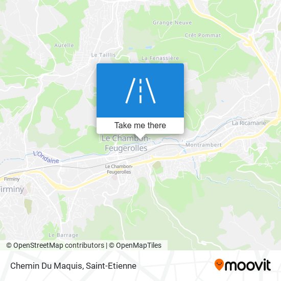 Chemin Du Maquis map
