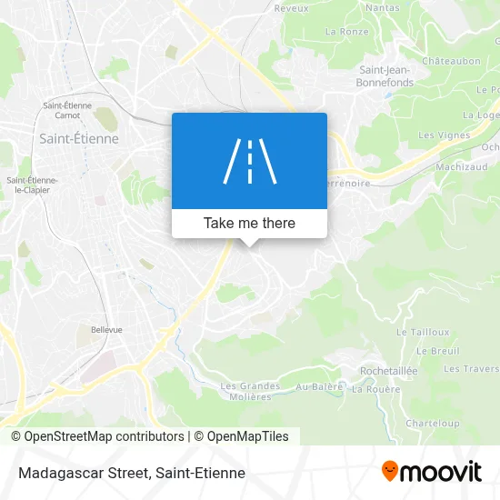 Rue De Madagascar map