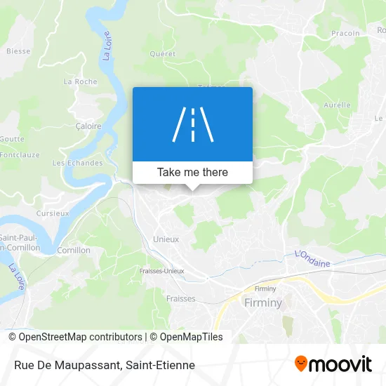 Rue De Maupassant map