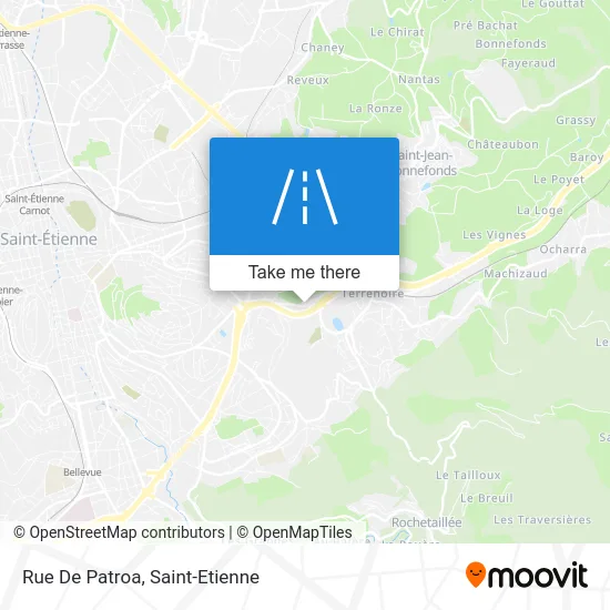 Rue De Patroa map