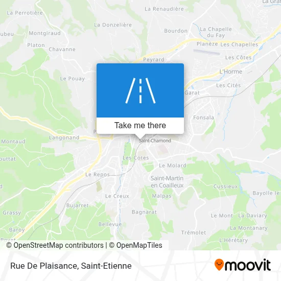 Rue De Plaisance map