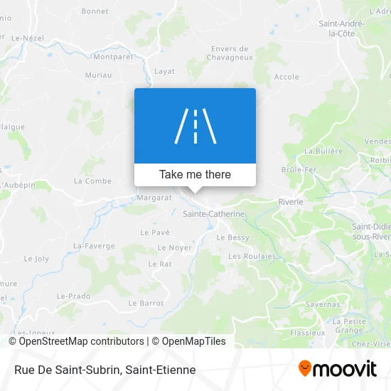 Rue De Saint-Subrin map