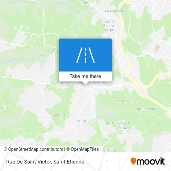 Rue De Saint-Victor map
