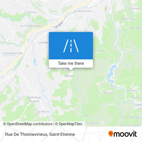 Rue De Thonnevirieux map