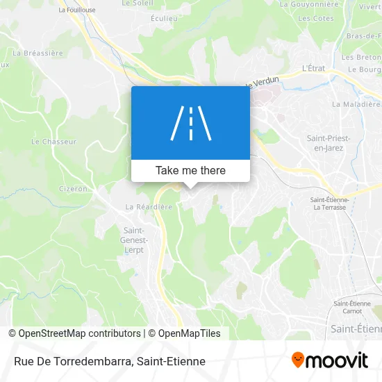 Rue De Torredembarra map