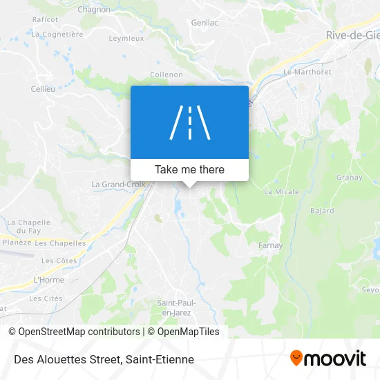 Rue Des Alouettes map