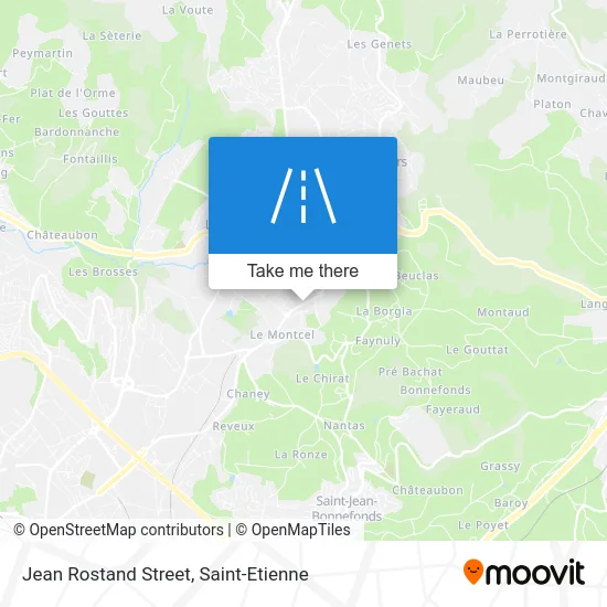 Rue Jean Rostand map