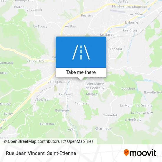 Rue Jean Vincent map