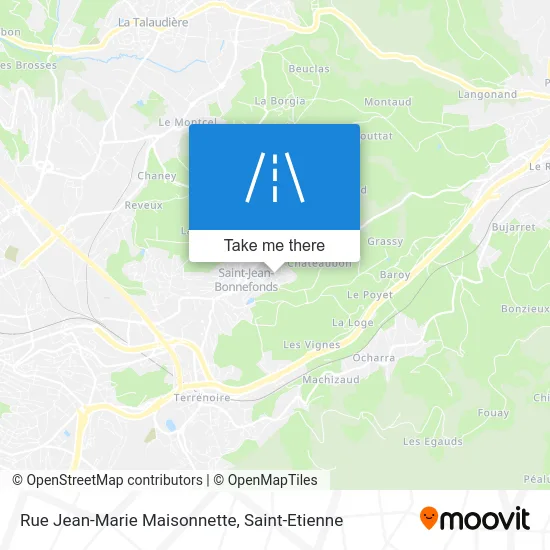 Rue Jean-Marie Maisonnette map