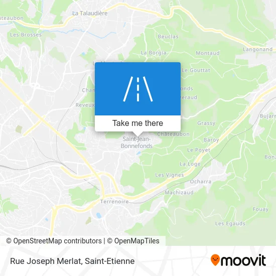 Rue Joseph Merlat map