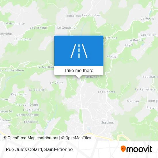 Rue Jules Celard map