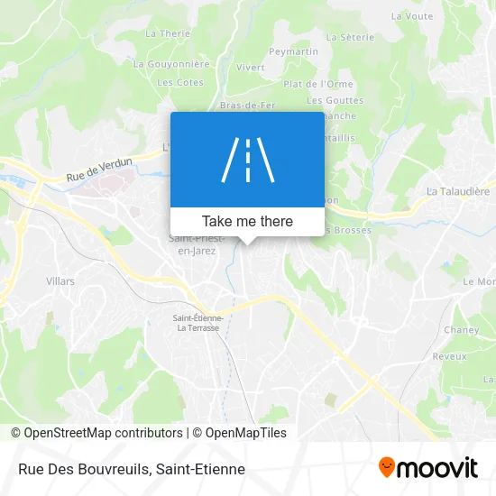 Rue Des Bouvreuils map