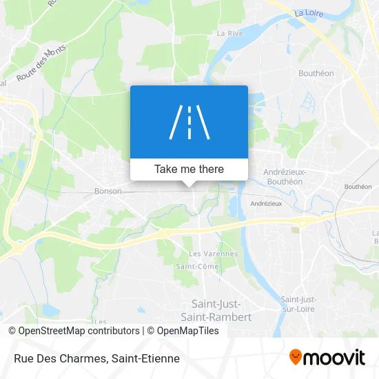 Rue Des Charmes map