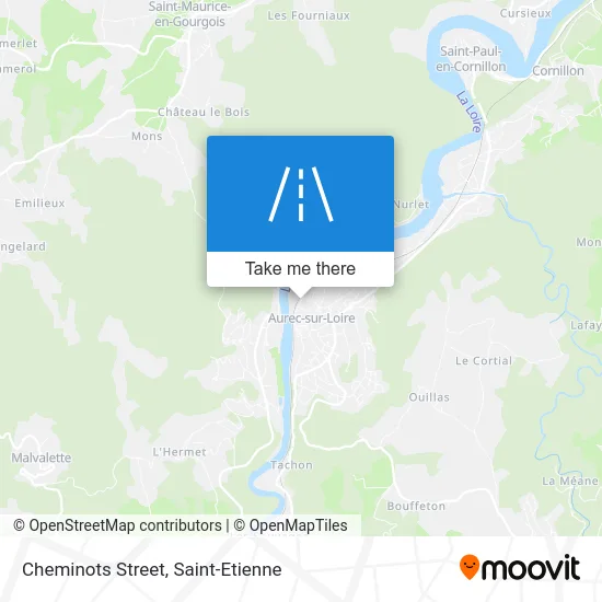 Rue Des Cheminots map