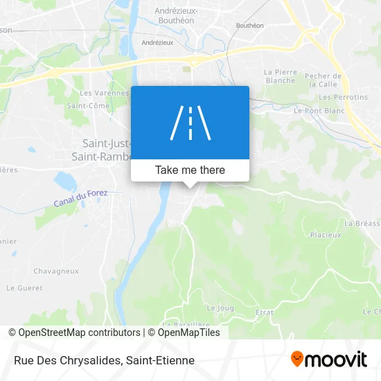 Rue Des Chrysalides map