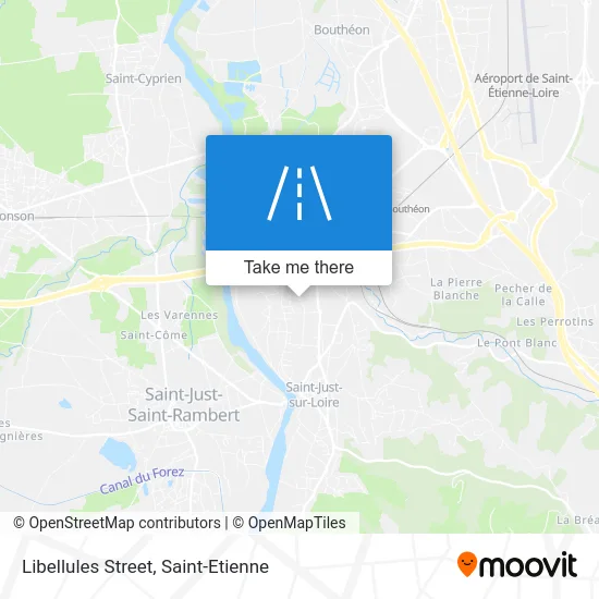 Rue Des Libellules map