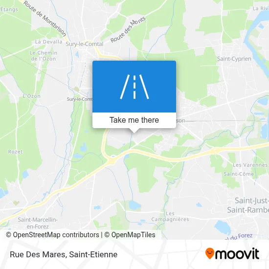 Rue Des Mares map