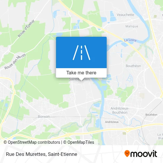 Rue Des Murettes map