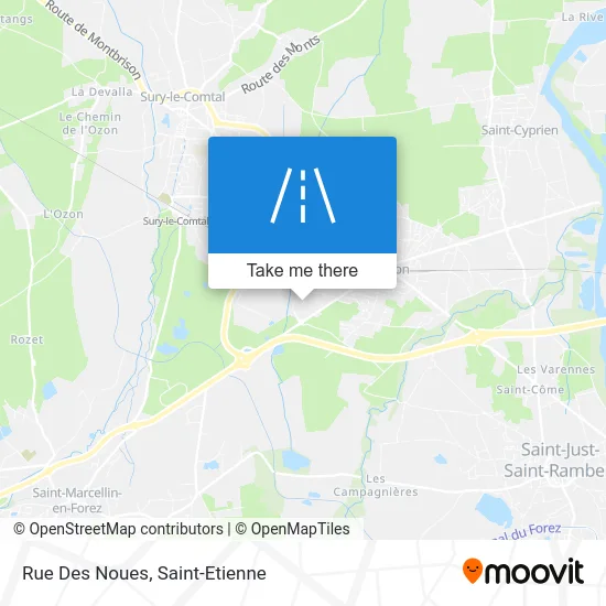 Rue Des Noues map