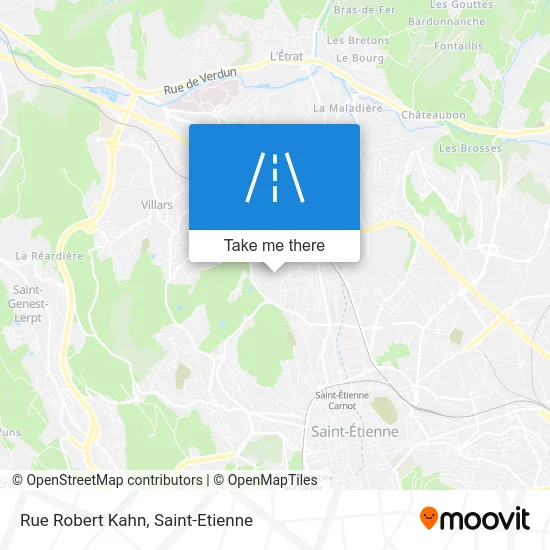 Rue Robert Kahn map
