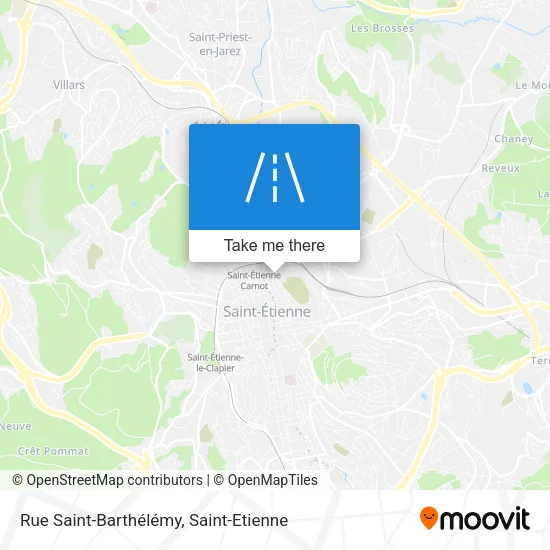 Rue Saint-Barthélémy map