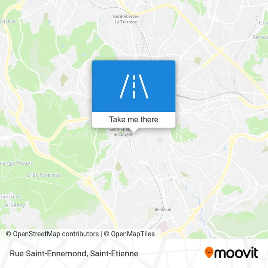 Rue Saint-Ennemond map