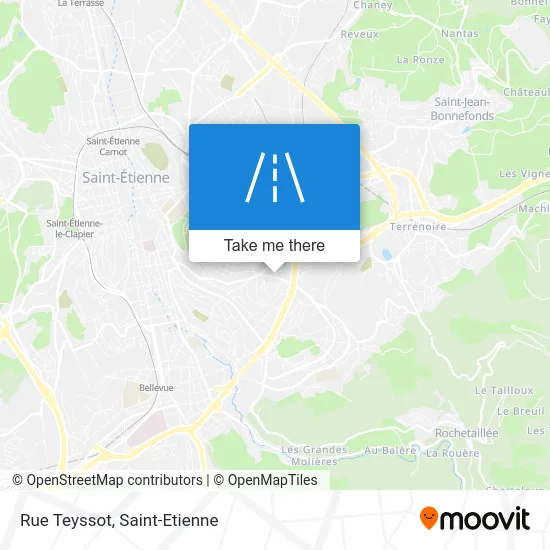 Rue Teyssot map