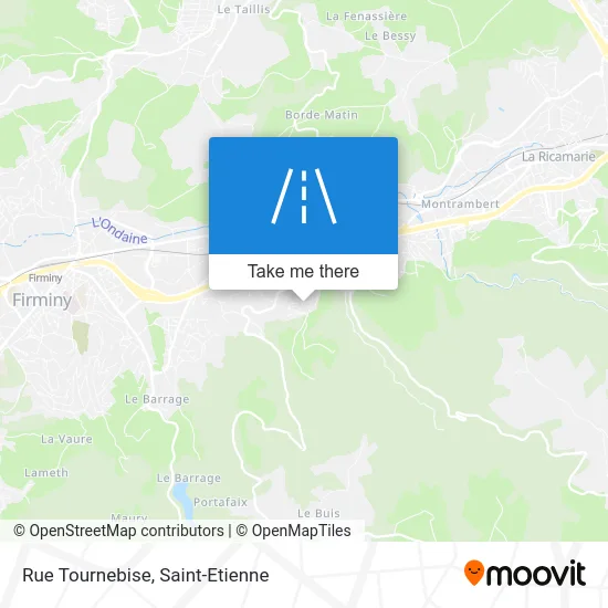 Rue Tournebise map