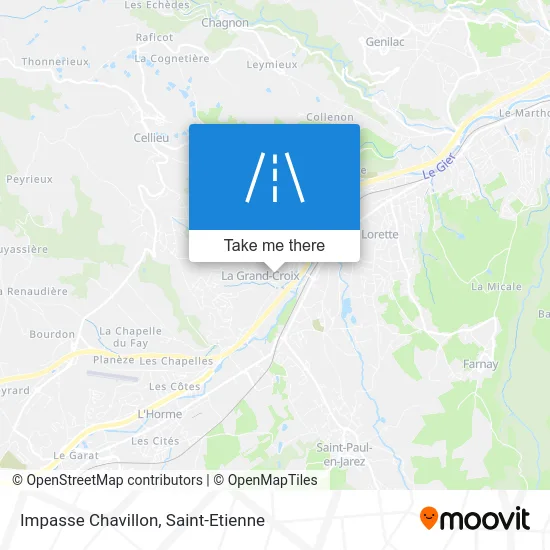 Impasse Chavillon map