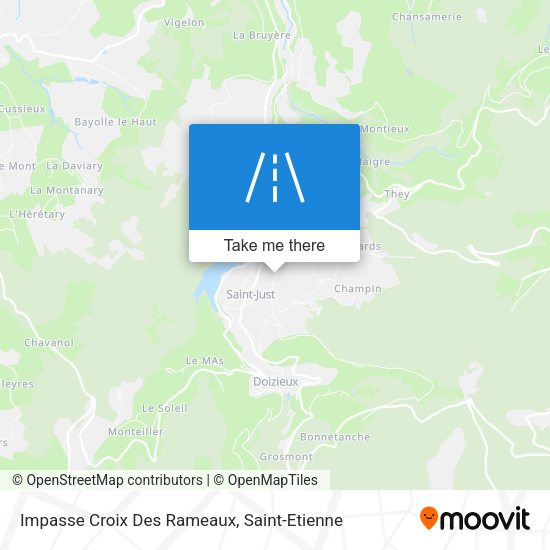 Impasse Croix Des Rameaux map