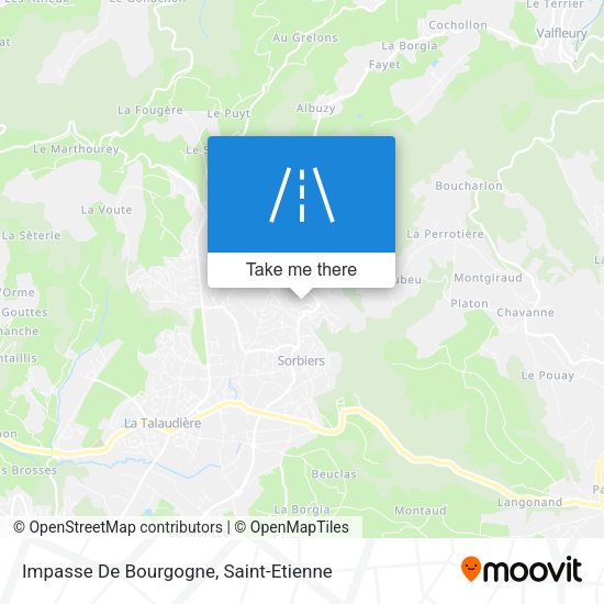 Impasse De Bourgogne map