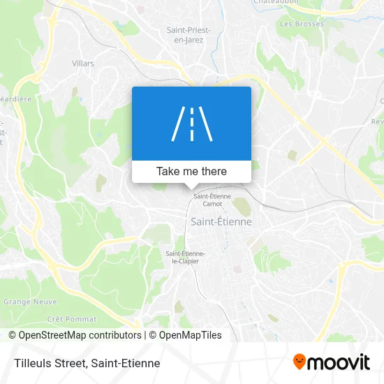 Rue Des Tilleuls map