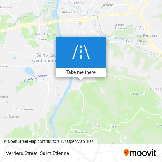 Rue Des Verriers map