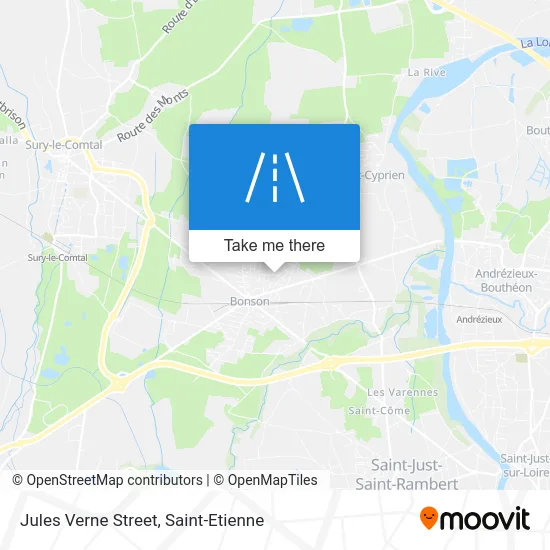 Rue Jules Verne map