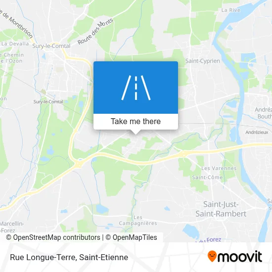Rue Longue-Terre map